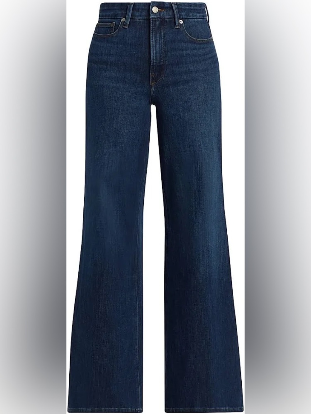 Wide Leg Women’s Jeans - Dark Blue